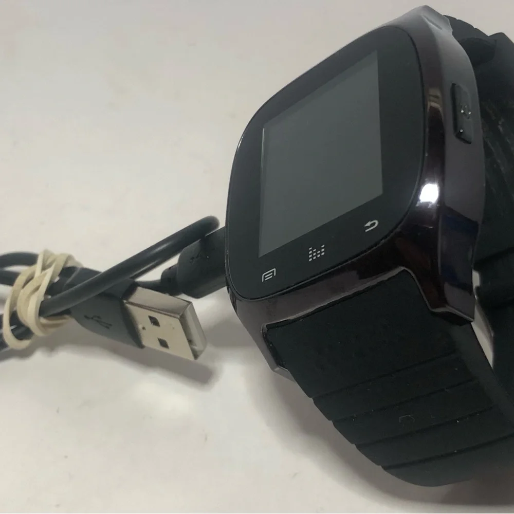 Smart Watch Black Tested And Working